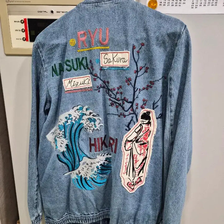 [BUNJANG] Zara Trafaluc Denim Blouson Jacket / 자라 트라팔루크 데님 블루종 자켓,새상품
