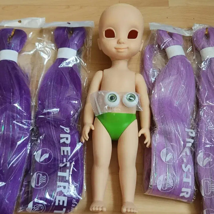 [BUNJANG] Tinkerbell Doll Head for Rehair and Repaint / 식모리페용 개안팅커벨 판매해요