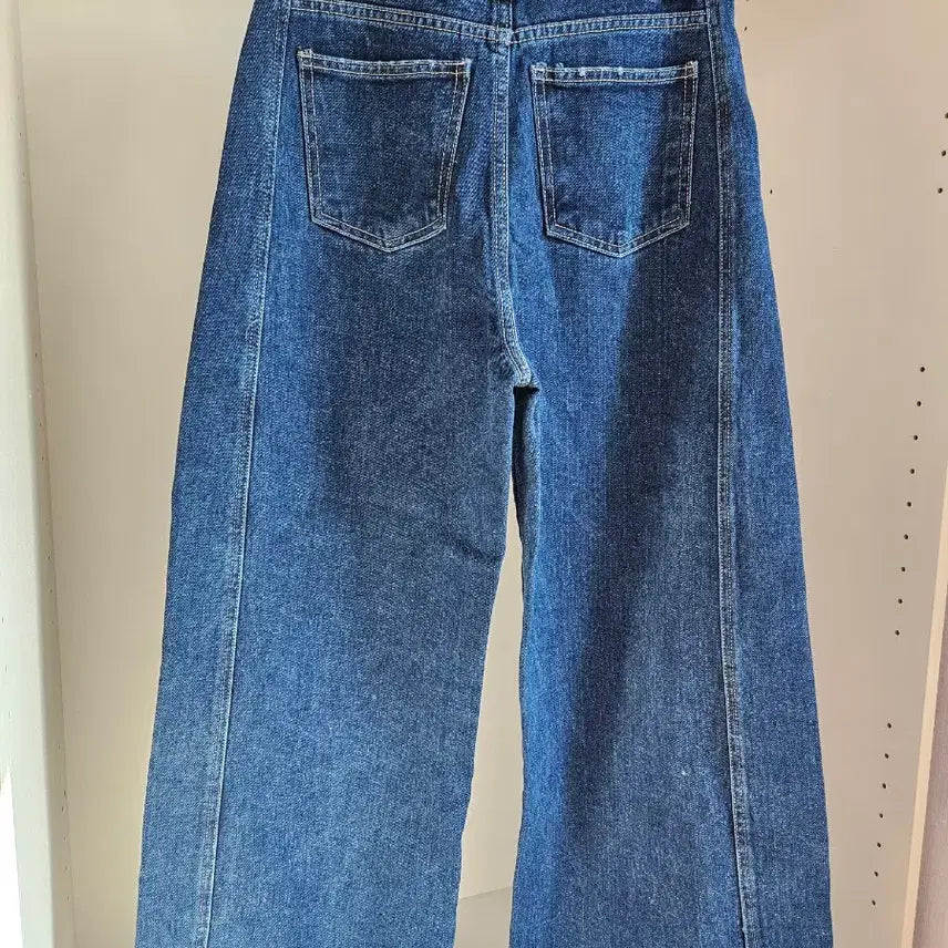 [BUNJANG] JePyeong Noi Wide Roll-Up Jeans / 제평 노이 와이드 롤업 청(새상품)