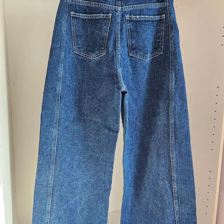 [BUNJANG] JePyeong Noi Wide Roll-Up Jeans / 제평 노이 와이드 롤업 청(새상품)