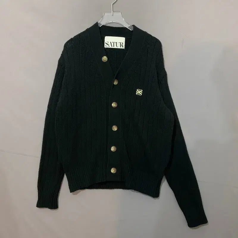 [BUNJANG] M SATUR Oversized Boucle Cardigan / M SATUR 세터 파로 오버 사이즈 부클 가디건