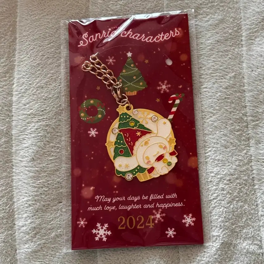[BUNJANG] Sanrio 2024 Christmas Character Keyring / 산리오 2024 크리스마스 캐릭터 키링