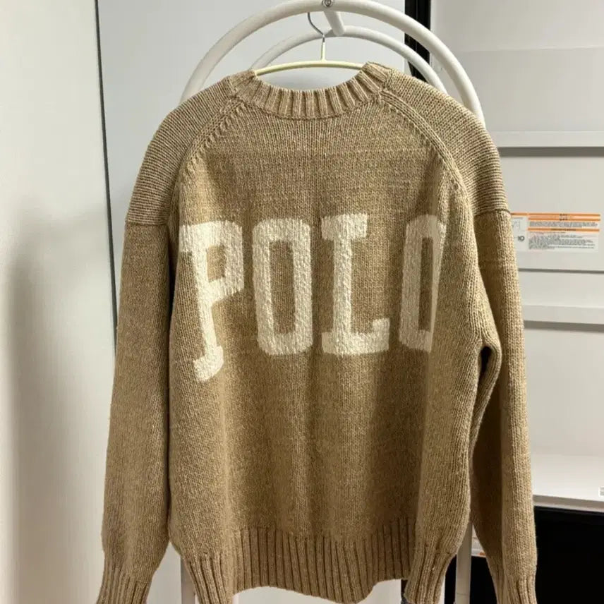 [BUNJANG] Polo Ralph Lauren Logo Cotton Crewneck Sweater / 폴로 랄프로렌 로고 코튼 크루넥 스웨터 M