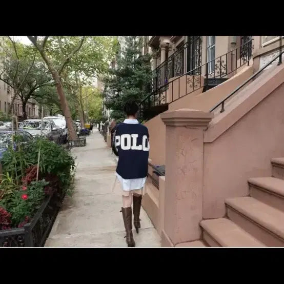 [BUNJANG] Polo Ralph Lauren Logo Cotton Crewneck Sweater / 폴로 랄프로렌 로고 코튼 크루넥 스웨터 M