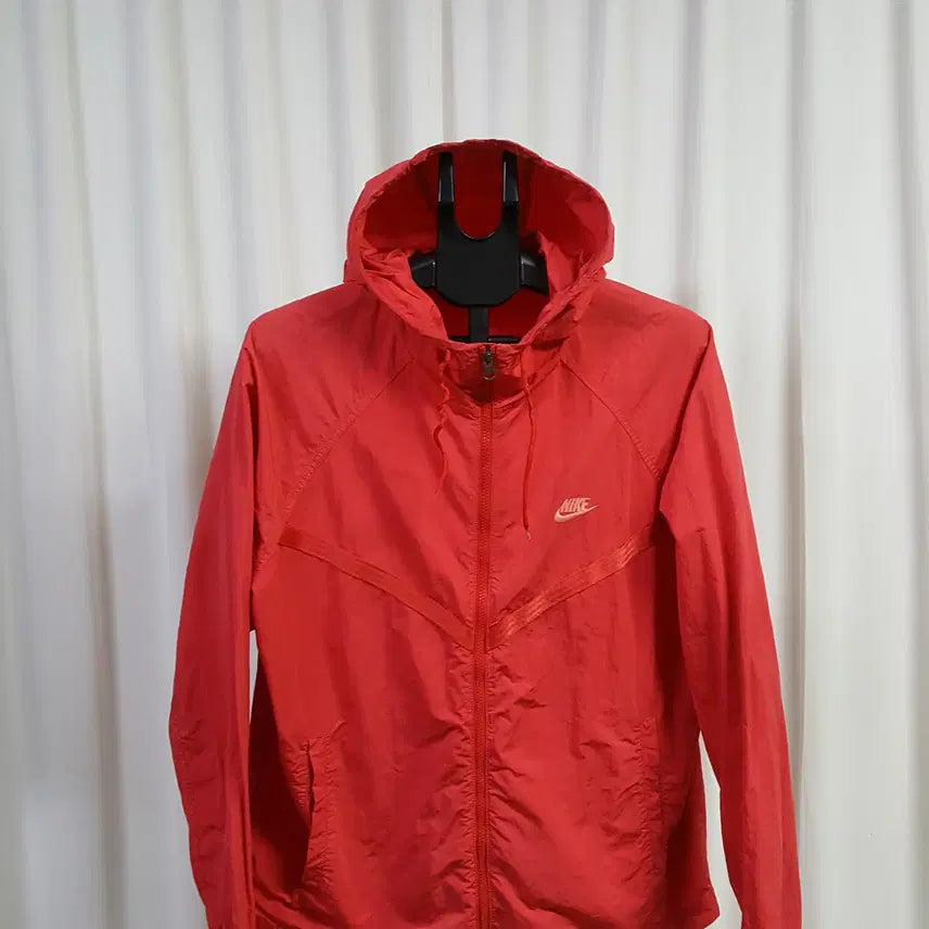 [BUNJANG] Nike NSW Windrunner Hoodie Jacket Red (Men&