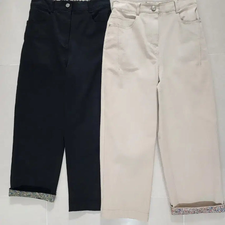 [BUNJANG] Thursday Island Hidden Pants Bundle Set / 써스데이아일랜드 히든 팬츠 S 블랙, 베이지  2종 일괄