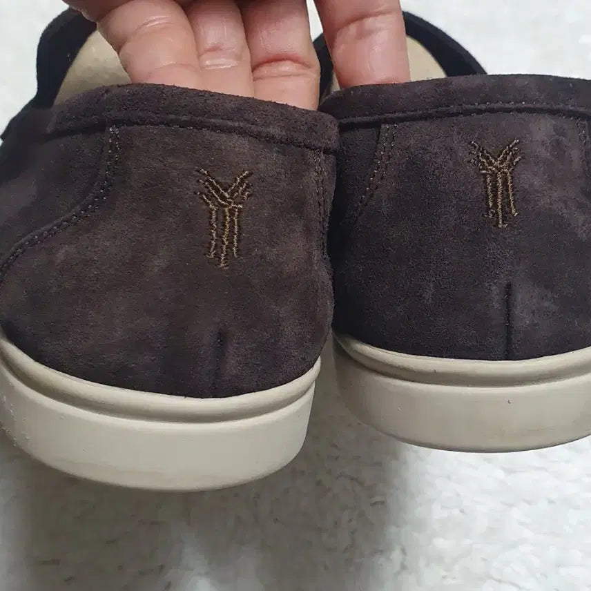 [BUNJANG] Yanko Suede Leather Loafers Brown 270mm / 얀코 스웨이드 가죽 로퍼 브라운 270mm
