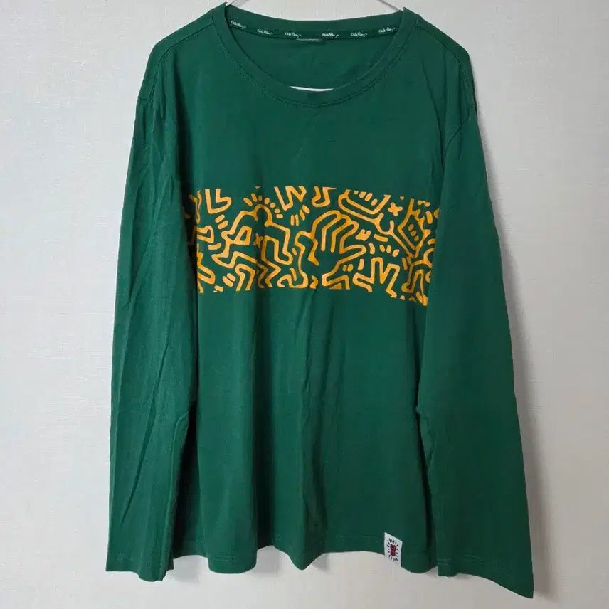 [BUNJANG] Keith Haring Long Sleeve T-shirt / 면100%키스헤링 긴팔티셔츠 105