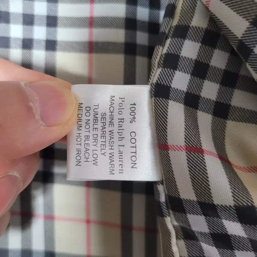 [BUNJANG] Polo Ralph Lauren Nova Check Navy Hooded Jacket / 폴로 USA 랄프로렌 노바체크 네이비 후드 자켓