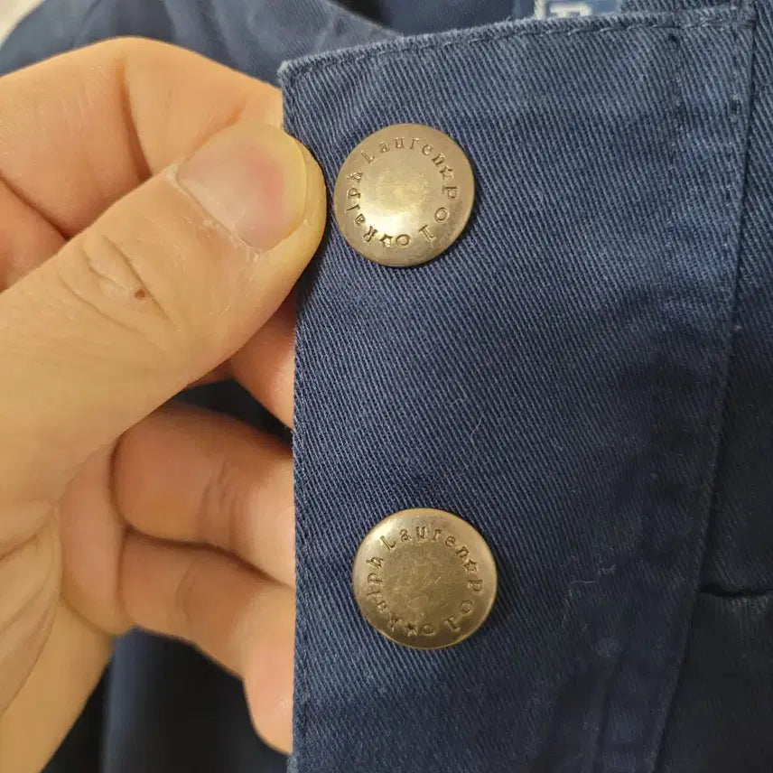 [BUNJANG] Polo Ralph Lauren Nova Check Navy Hooded Jacket / 폴로 USA 랄프로렌 노바체크 네이비 후드 자켓