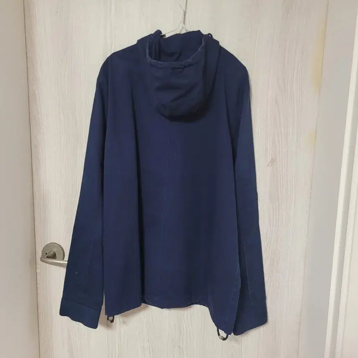 [BUNJANG] Polo Ralph Lauren Nova Check Navy Hooded Jacket / 폴로 USA 랄프로렌 노바체크 네이비 후드 자켓