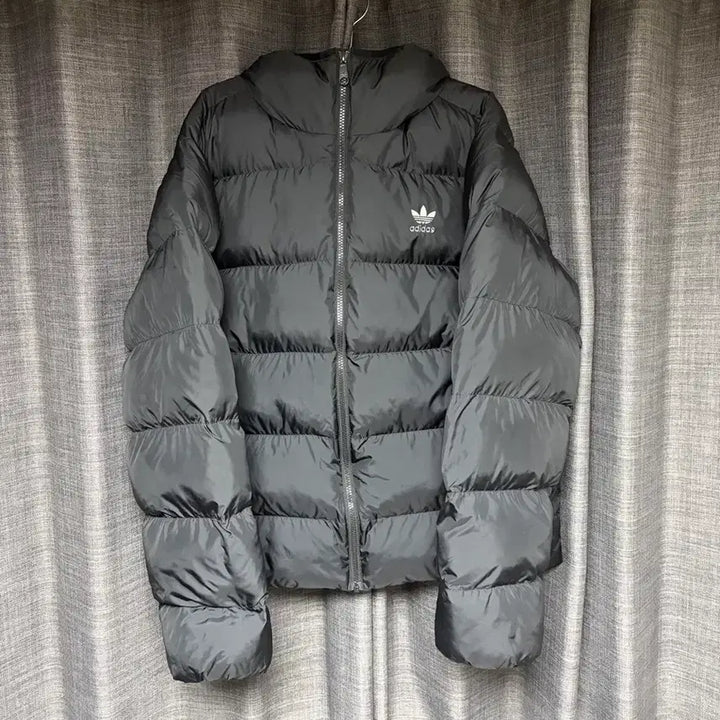 [BUNJANG] Adidas Tone Hoodie Puffer Padding / [L] 아디다스 토널 후드 푸퍼 패딩