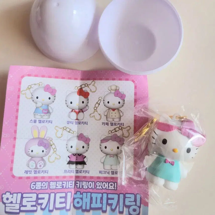 [BUNJANG] Hello Kitty Picnic Kitty Keychain / 헬로키티 피크닉키티 키링