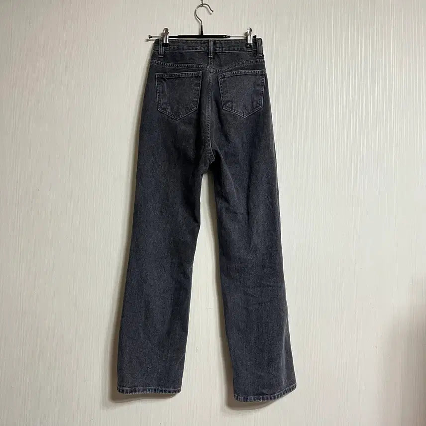 [BUNJANG] Favor Wide-Leg Jeans / favor 허리작은 그레이진 블랙진