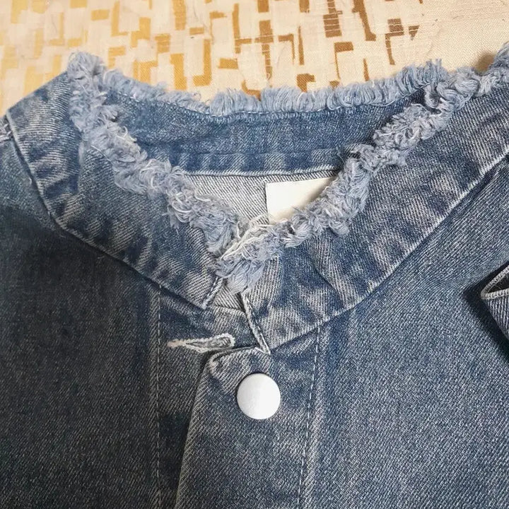 [BUNJANG] Le Pitta Denim Crop Jacket / Le Pitta 청 데님 크롭 자켓 55