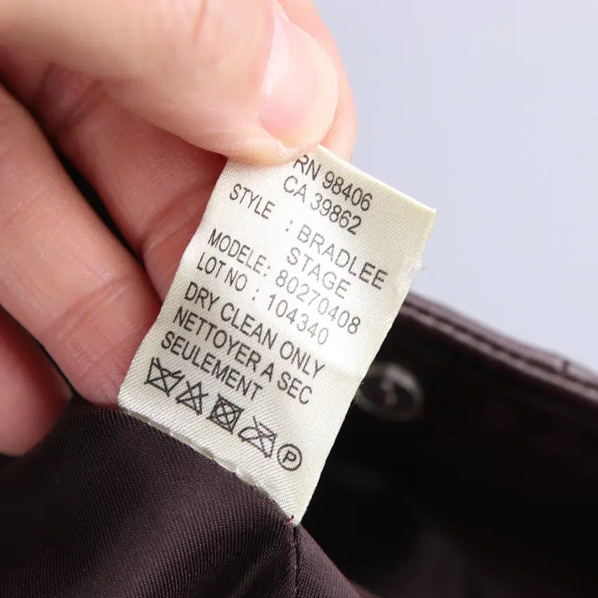 [BUNJANG] Theory Leather Jacket (Brown, Size 6) / (여성) 띠어리 가죽 레더 자켓 브라운 6사이즈