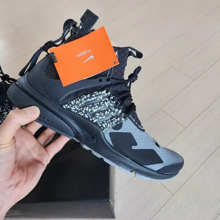 [BUNJANG] Nike x Acronym Air Presto Mid Black Cool Grey (280mm) / 나이키 x 아크로님 에어 프레스토 미드 블랙 쿨 그레이 280사이즈