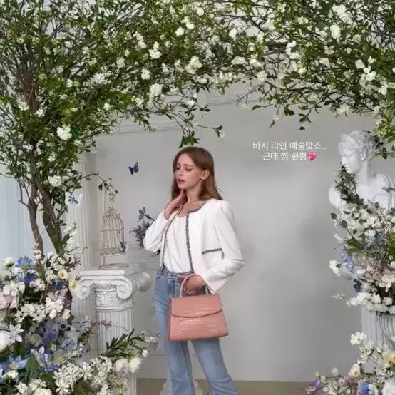 [BUNJANG] Grace You Plie Bag - Pink / (오늘까지만) 그레이스유 플리에백 핑크