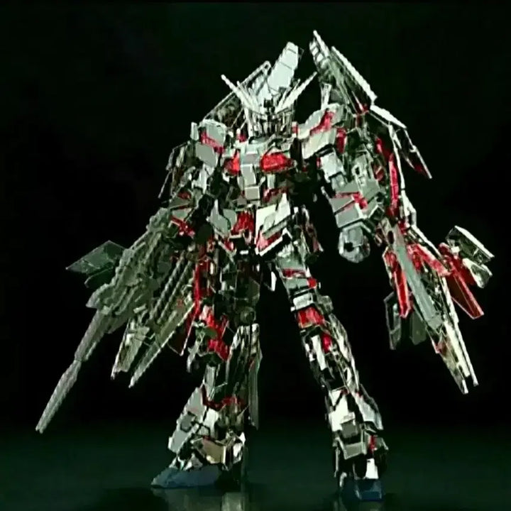 [BUNJANG] Bandai Unicorn Gundam Phenex Destroy Mode Gold Silver Limited Edition Model Kit / 반다이 HG 유니콘 건담 페넥스 디스트로이 모드 골드 실버 한정 프라모델