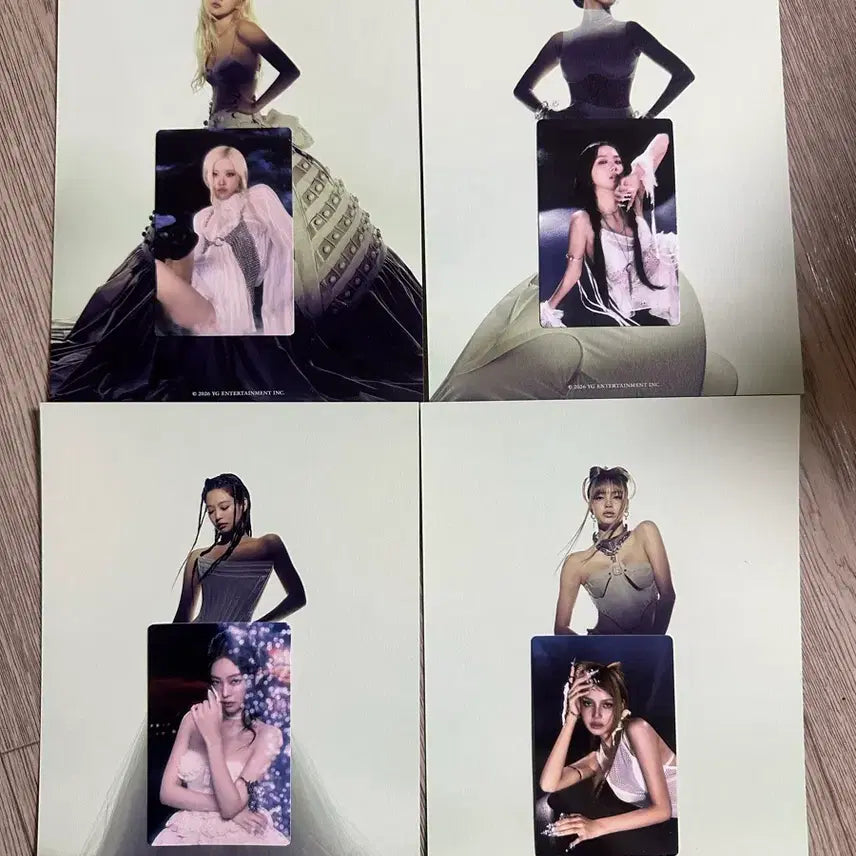 [BUNJANG] Blackpink X Gukjungbak Listening Photocards Full Set / [풀셋] 블랙핑크X국중박 포토카드