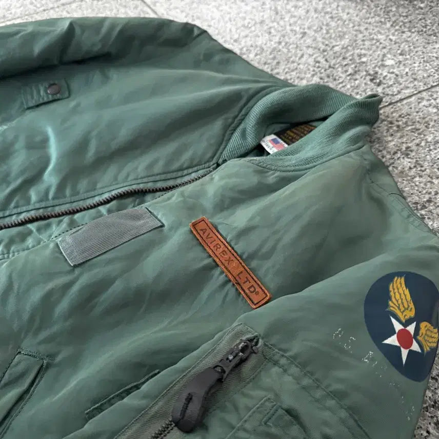 [BUNJANG] Avirex MA-1 Vintage Old Model Flight Jacket / [avirex] MA-1 아비렉스 빈티지 구형 항공 점퍼