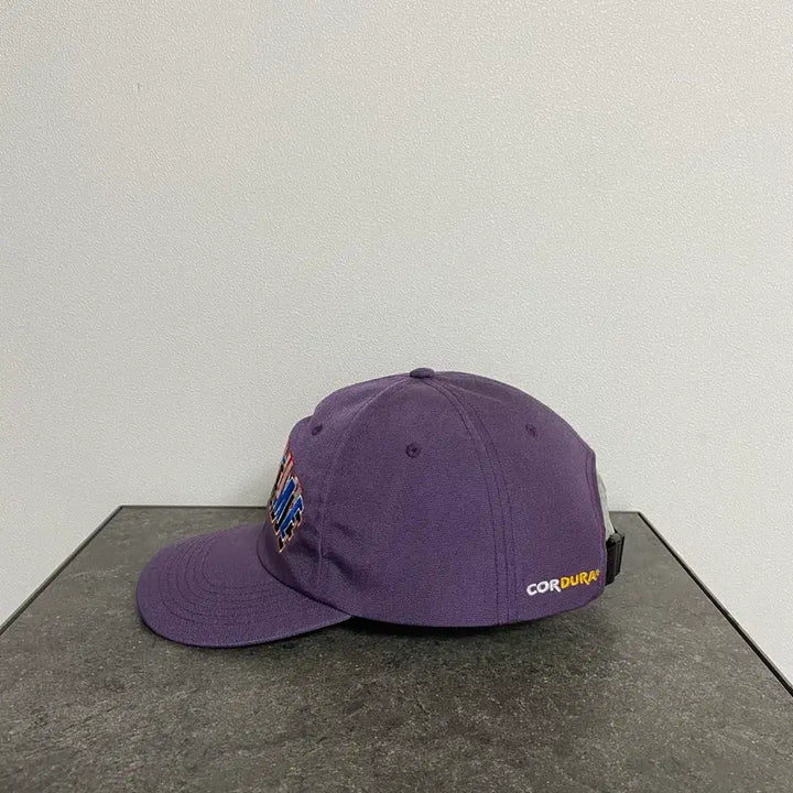 [BUNJANG] Supreme Triple Logo 6-Panel Ball Cap Purple / (OS) 슈프림 6패널 볼캡 모자 트리플 로고 퍼플
