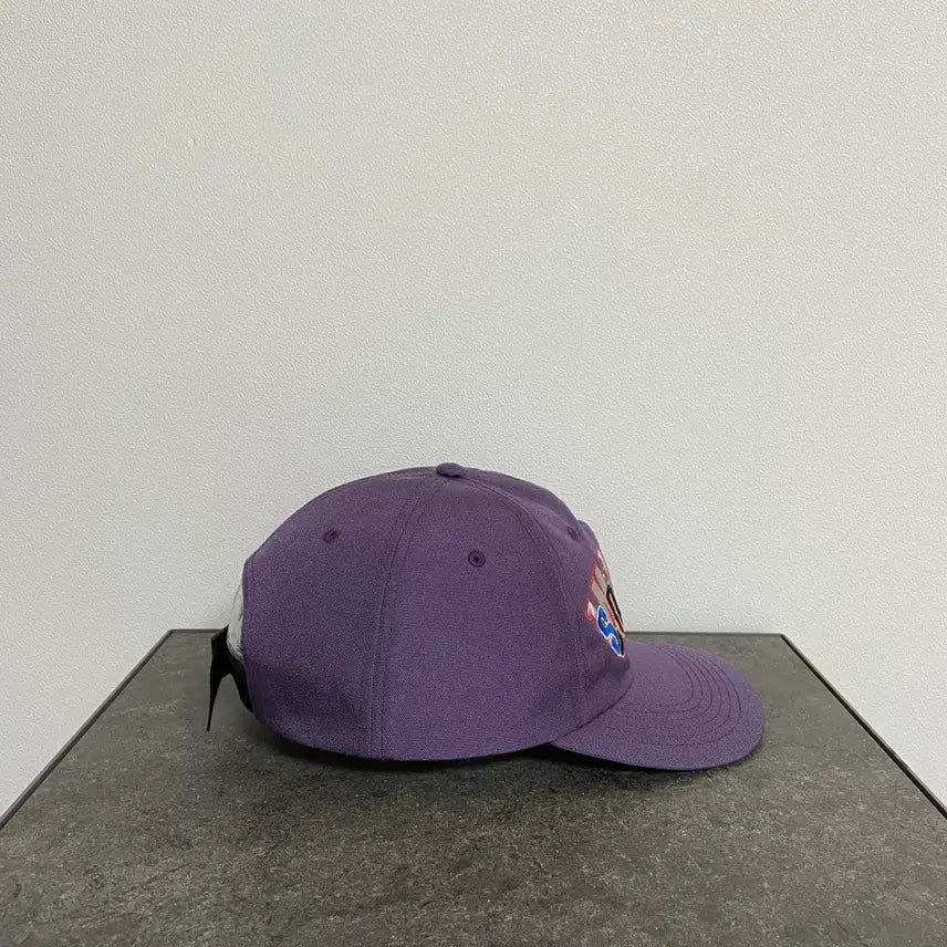 [BUNJANG] Supreme Triple Logo 6-Panel Ball Cap Purple / (OS) 슈프림 6패널 볼캡 모자 트리플 로고 퍼플