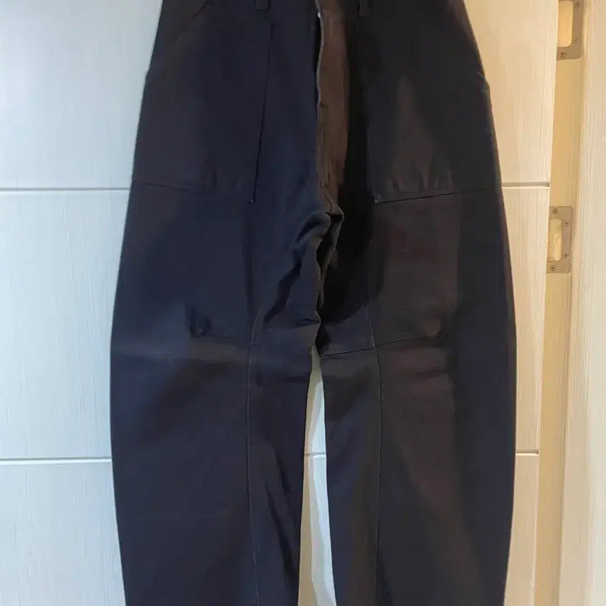 [BUNJANG] Coore Curved Fatigue Pants (Black) / 쿠어 커브드 퍼티그 팬츠 (블랙)