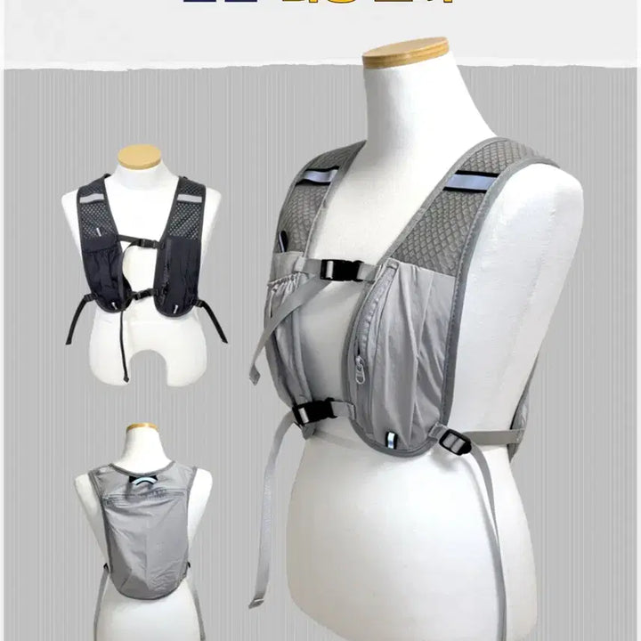[BUNJANG] JHD PICK Lightweight Running Vest 3L Breathable Mesh / [무료배송] JHD PICK 경량 러닝조끼 3L 러닝 베스트 통기성 메쉬