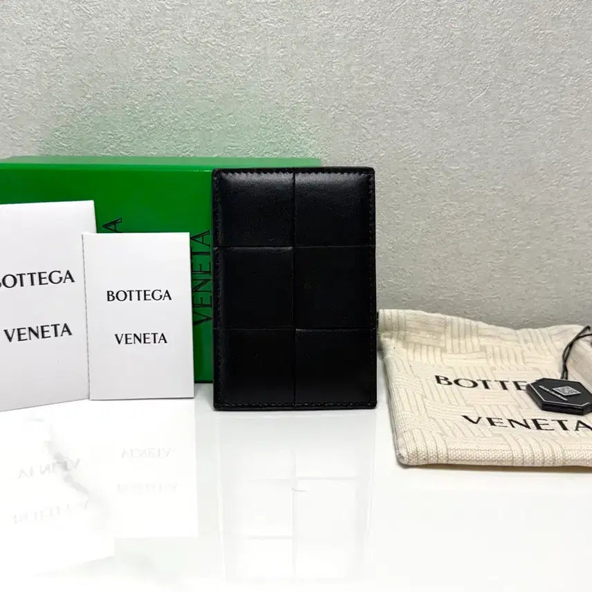 [BUNJANG] Bottega Veneta Intrecciato Card Holder Black / (크림/S)보테가베네타 인트레치아토 카드지갑 블랙