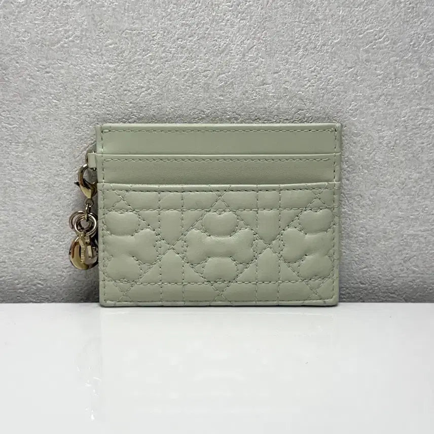 [BUNJANG] Dior Lucky Freesia Clover Card Holder / (한정판/A+) 디올 럭키 프리지아 클로버 카드지갑