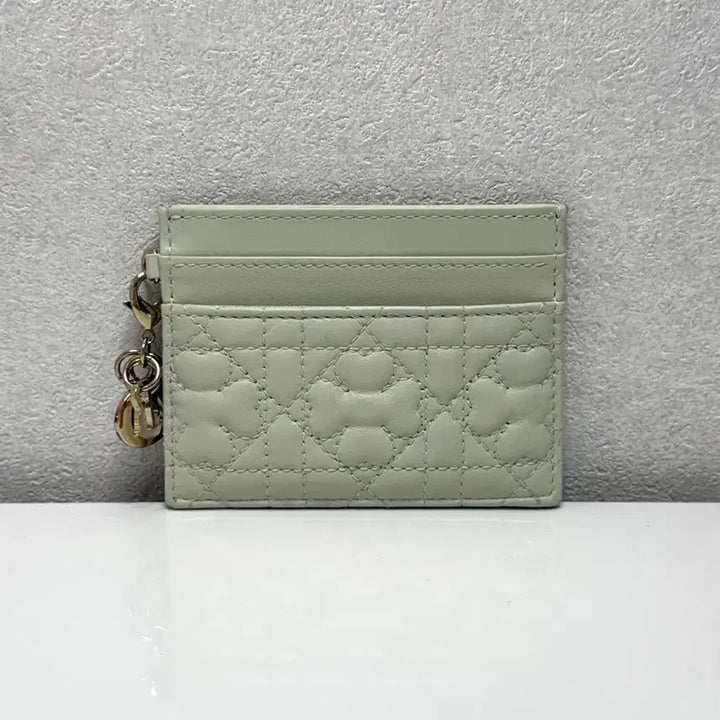 [BUNJANG] Dior Lucky Freesia Clover Card Holder / (한정판/A+) 디올 럭키 프리지아 클로버 카드지갑