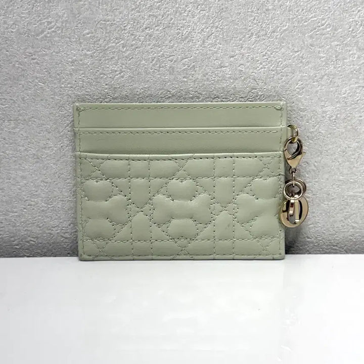 [BUNJANG] Dior Lucky Freesia Clover Card Holder / (한정판/A+) 디올 럭키 프리지아 클로버 카드지갑