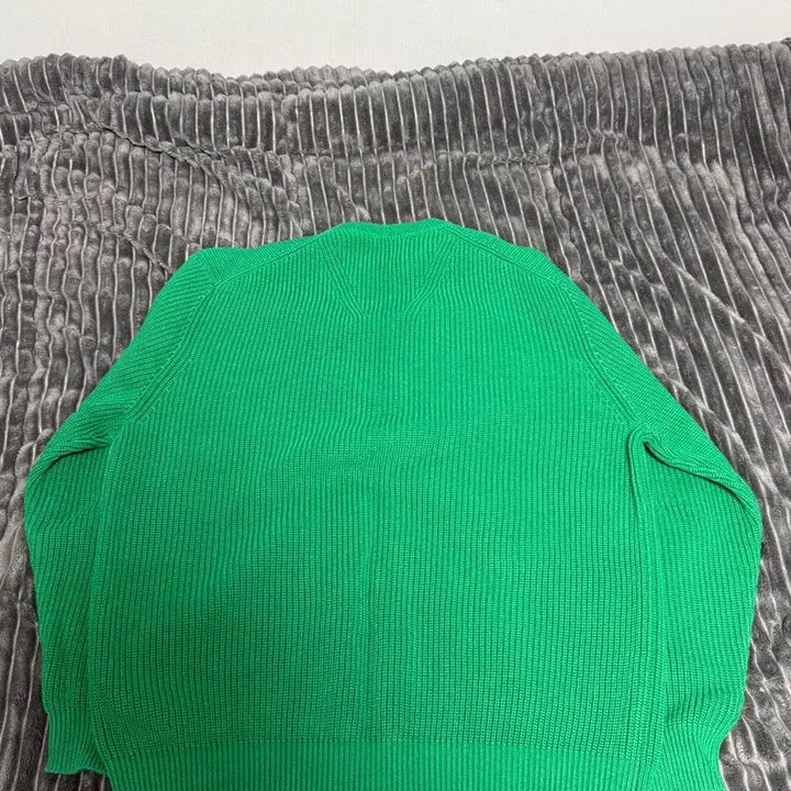 [BUNJANG] Intempo Mood Hacci Elbow Volume Pullover - Green Earth / 인템포무드 하찌 엘보 볼륨 풀오버_그린어스