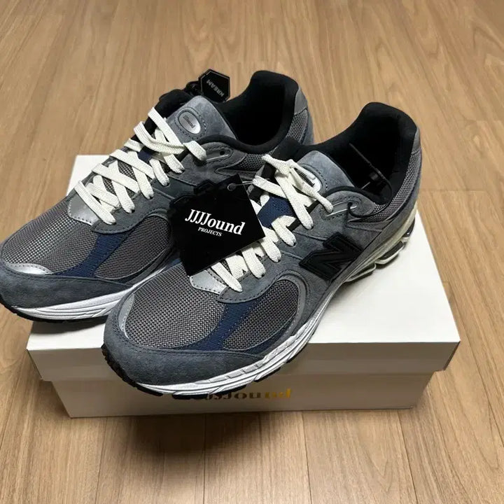 [BUNJANG] New Balance JJJJound 2002R Storm Blue Sneakers / 뉴발란스 자운드 2002R 스톰블루 285