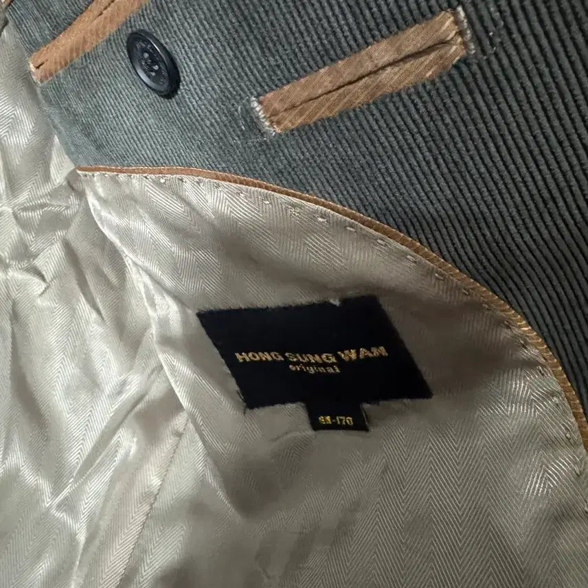 [BUNJANG] Hong Seung Wan Corduroy Blazer / 홍승완 95-100 코듀로이 블레이저