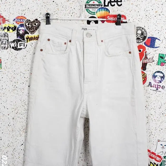 [BUNJANG] Zara White Denim Pants / 여성24/ 자라 화이트 데님팬츠 20-100