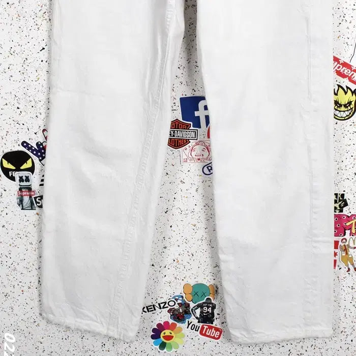 [BUNJANG] Zara White Denim Pants / 여성24/ 자라 화이트 데님팬츠 20-100