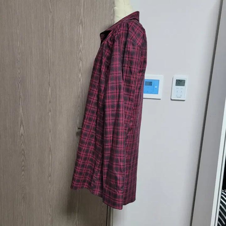[BUNJANG] Hugo Boss Slim Fit Checked Cotton Shirt / 휴고보스 상태좋은 체크 셔츠 슬림핏