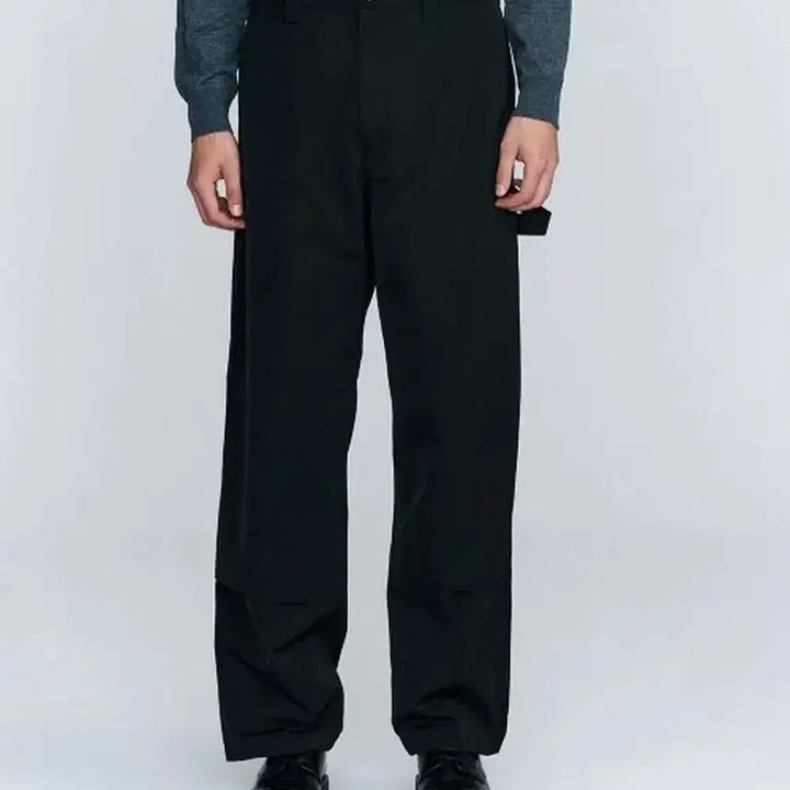 [BUNJANG] HEUTE HET SHINE WORK PANTS (Black) (M) / 호이테 HEUTE HET SHINE WORK PANTS(블랙)(M)