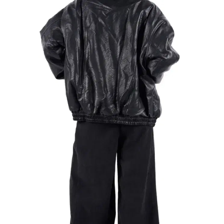 [BUNJANG] Rit Kim Vintage Leather Dumble Blouson Jacket / 릿킴 빈티지 레더자켓 배송비포함