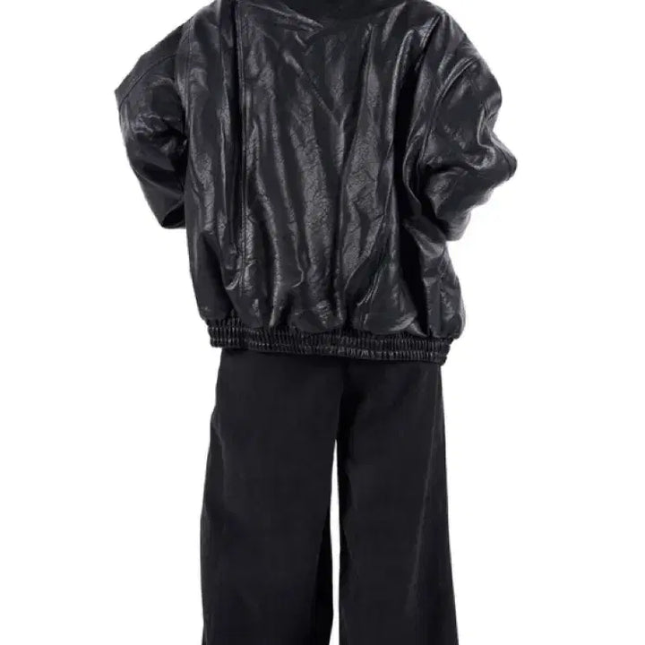 [BUNJANG] Rit Kim Vintage Leather Dumble Blouson Jacket / 릿킴 빈티지 레더자켓 배송비포함