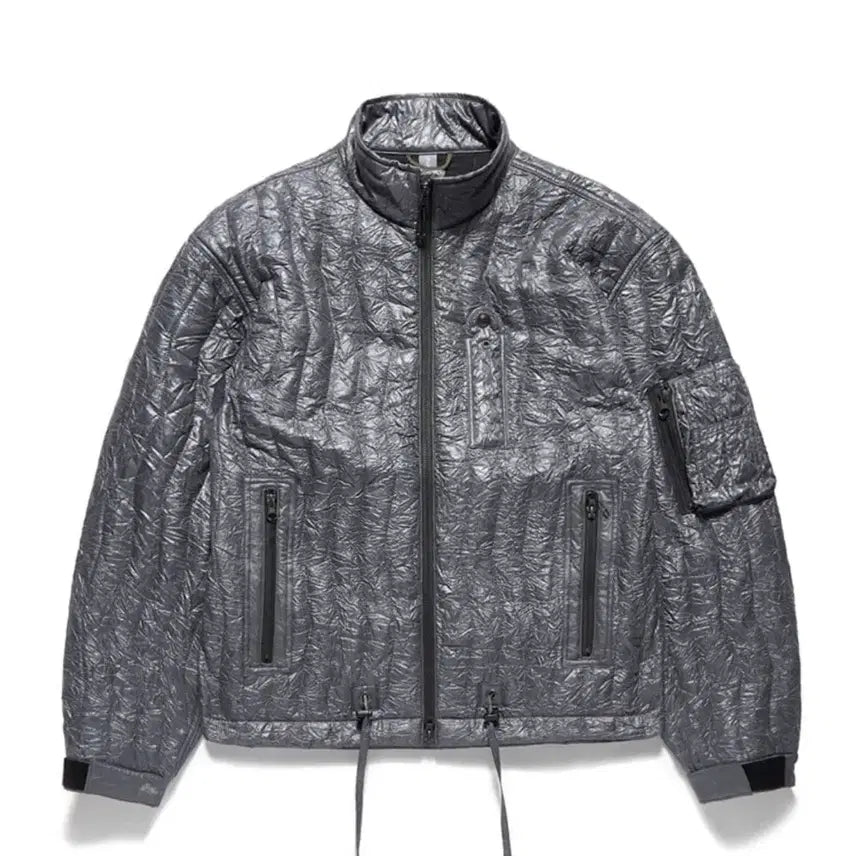 [BUNJANG] Unaffected Quilted Blouson Charcoal (L) / 새상품(L)언어펙티드 파라슈트 퀄티드 블루종 차콜