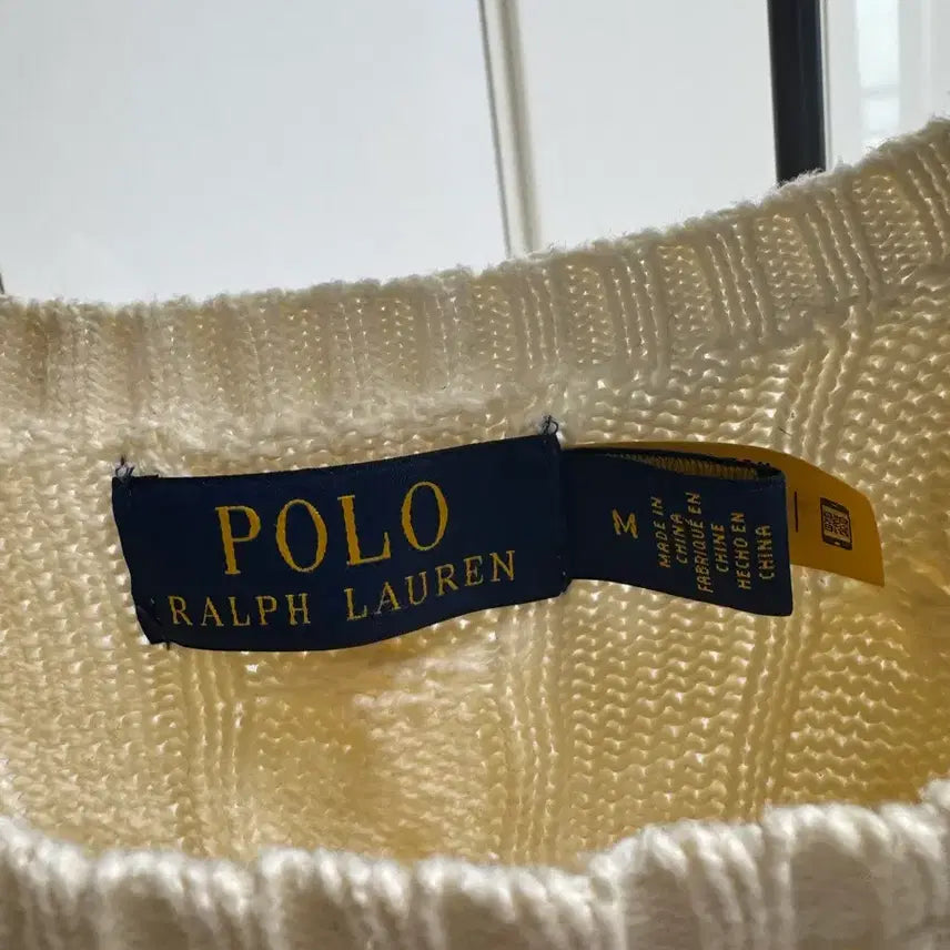 [BUNJANG] Polo Cable Knit Sweater / 폴로 케이블니트 남자