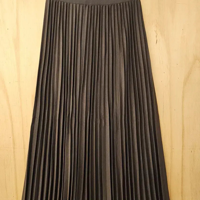 [BUNJANG] Brown Pleated Skirt / 브라운 주름 플리츠 스커트 (새옷)