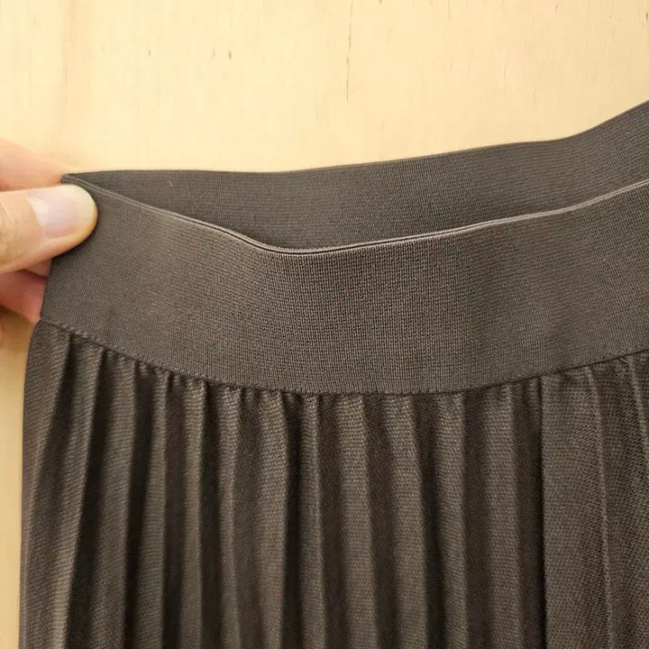 [BUNJANG] Brown Pleated Skirt / 브라운 주름 플리츠 스커트 (새옷)
