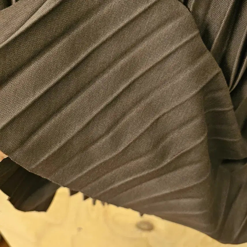 [BUNJANG] Brown Pleated Skirt / 브라운 주름 플리츠 스커트 (새옷)