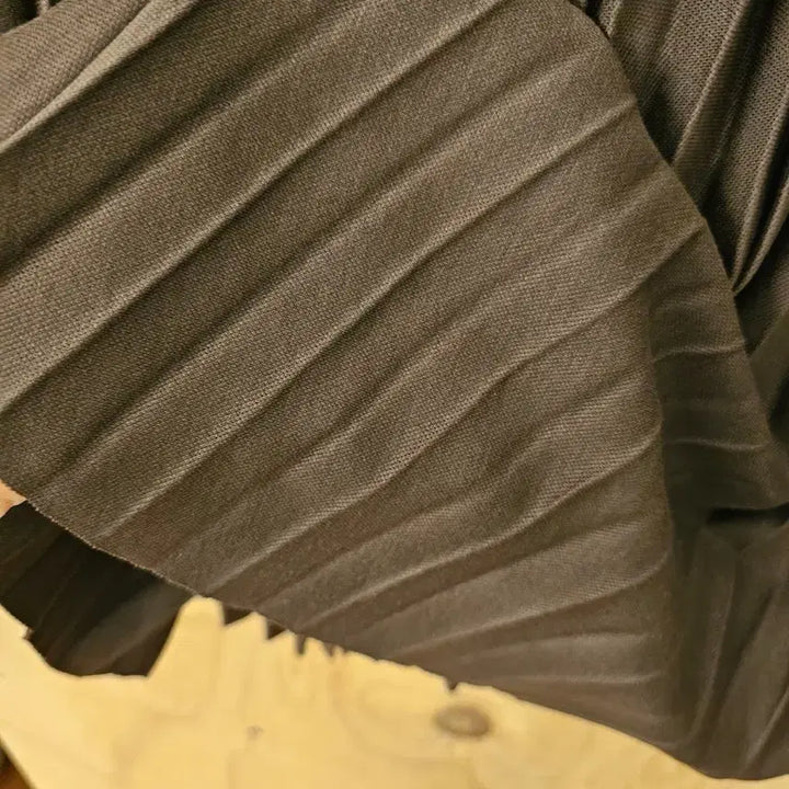 [BUNJANG] Brown Pleated Skirt / 브라운 주름 플리츠 스커트 (새옷)