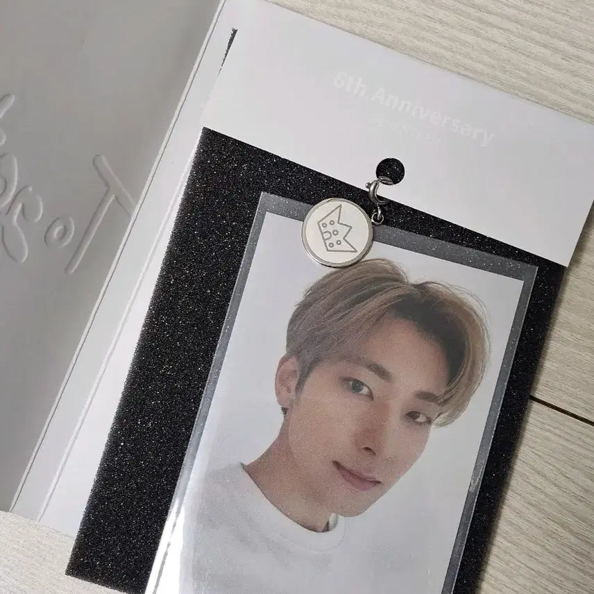 [BUNJANG] SEVENTEEN 6th Anniversary TOGETHER Wonwoo Photocard &amp; Pendant Set / 세븐틴 6주년 투게더 포카+팬던트 원우