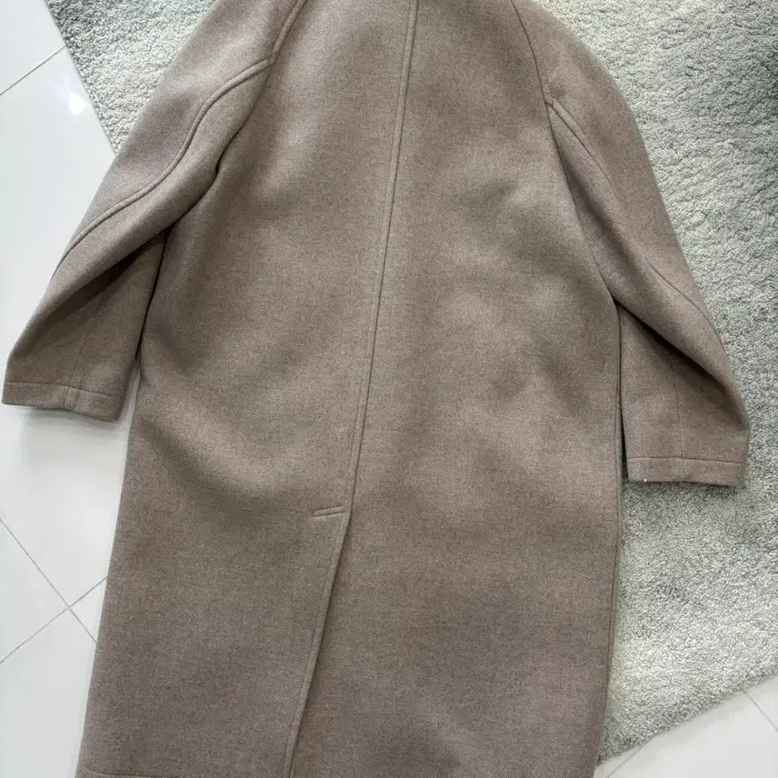 [BUNJANG] Cour MTR Balmacaan Coat Hazelnut Melange S / 쿠어 / MTR 발마칸 코트 멜란지 헤이즐넛 / S